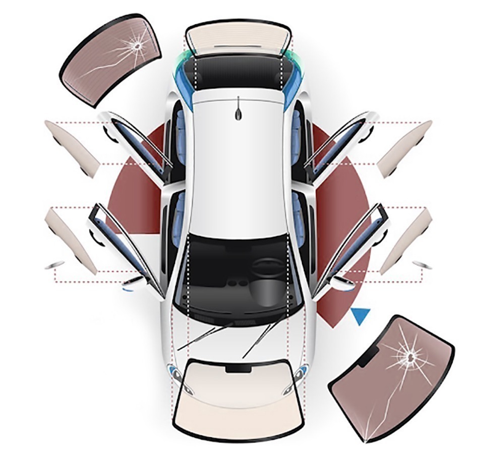 réparation et remplacement de tous types de vitrage automobile à domicile